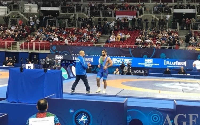 Azerbaijani freestyle wrestler makes his way to world championship final for first time in his career