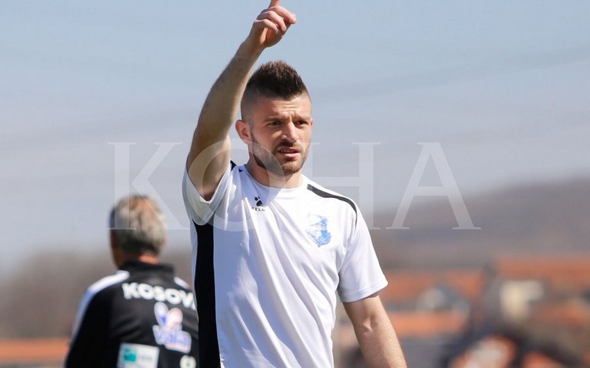 Star footballer of Kosovo national team will not come to Baku