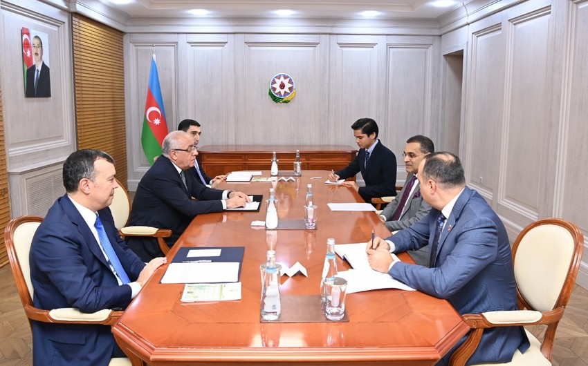 Ali Asadov meets with president of International Social Security Association