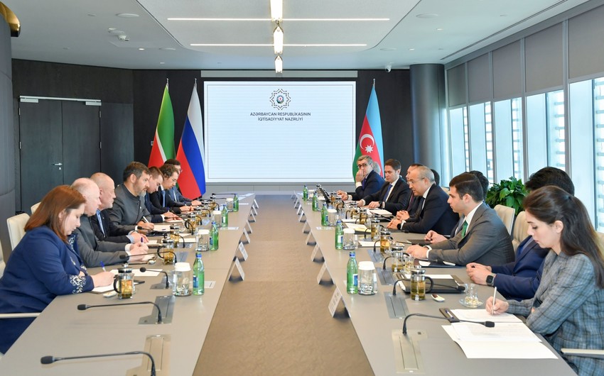Azerbaijan, Tatarstan discuss developmental directions of economic partnership