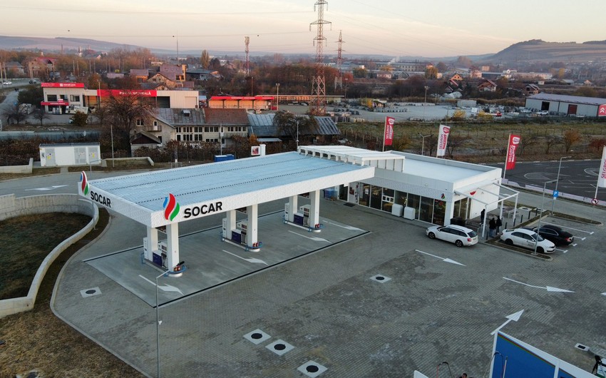 SOCAR commissions 66th gas station in Romania