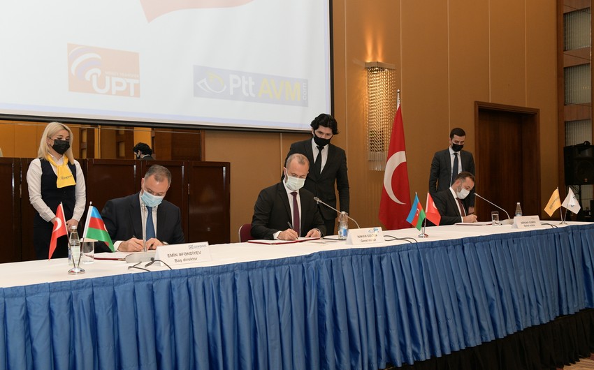 “Azərpoçt”la Türkiyə Poçtu müqavilələr imzaladı