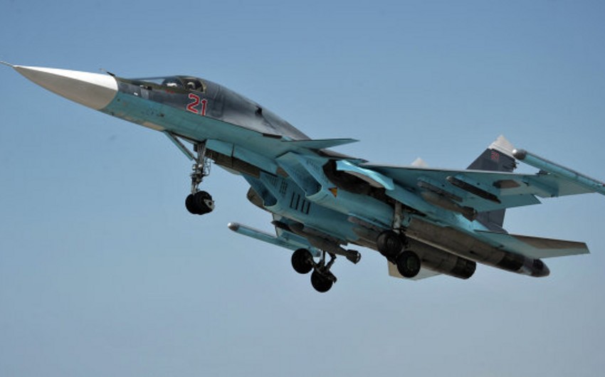 Около 30 самолетов ВКС наносили удары со стороны Каспия по ИГ в Сирии - ВИДЕО