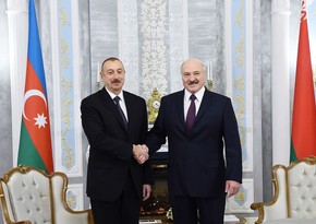 President of Belarus congratulates Ilham Aliyev