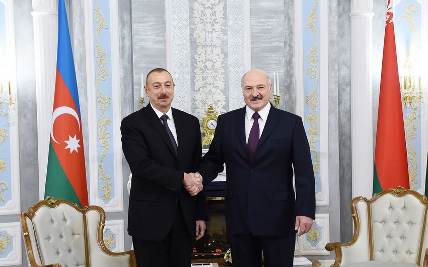 President of Belarus congratulates Ilham Aliyev