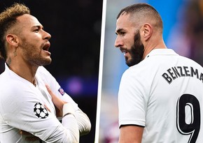 Çempionlar Liqası: Neymar və Benzema həftənin futbolçusu adına namizəd oldu