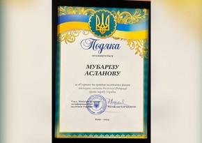 Report's special correspondent awarded in Ukraine