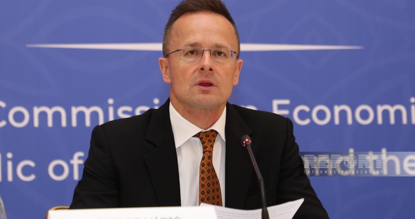 Hungarian FM: ‘New opportunities were opened for expanding energy co-op between Hungary, Azerbaijan’