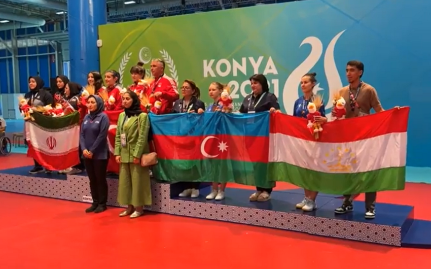 Azerbaijan's para-table tennis team wins medal at Islamic Solidarity Games