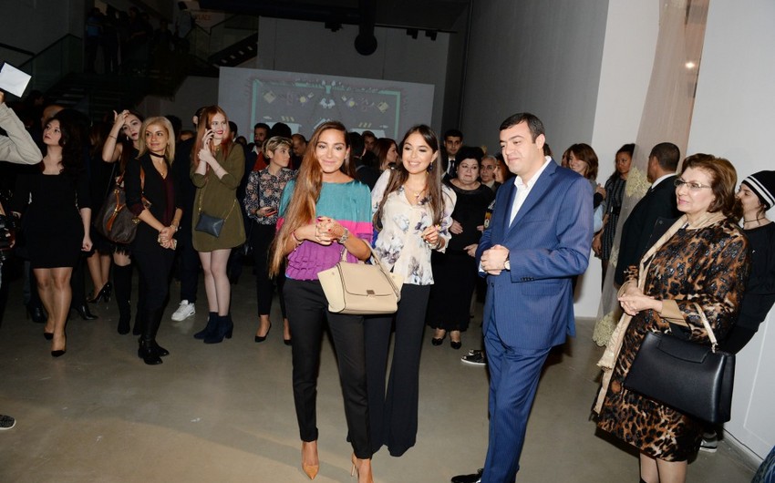 Лейла Алиева приняла участие в открытии двух выставок в Центре современного искусства YARAT