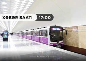 “Xəbər Saatı”: Sentyabrın 14-dən metronun fəaliyyəti bərpa oluna bilər