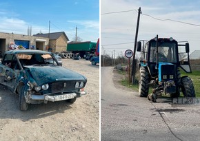 В тяжелом ДТП с трактором в Шабране погиб один, пострадали четыре человека