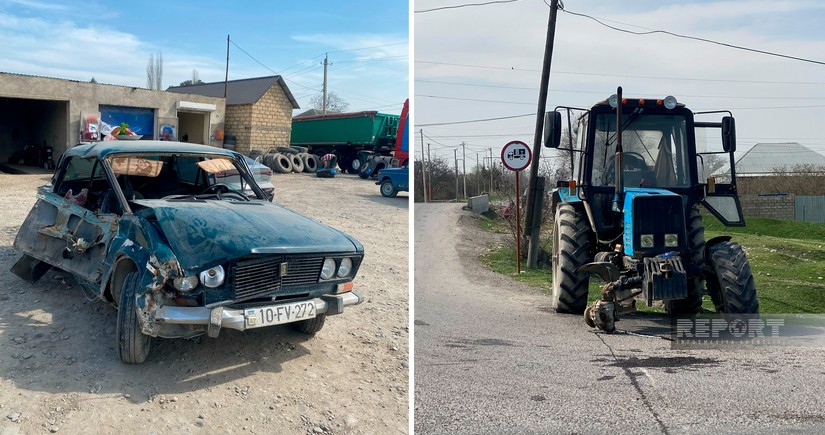 В тяжелом ДТП с трактором в Шабране погиб один, пострадали четыре человека