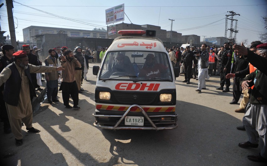 Pakistanda partlayış olub, 1 hərbçi ölüb, 13 nəfər yaralanıb