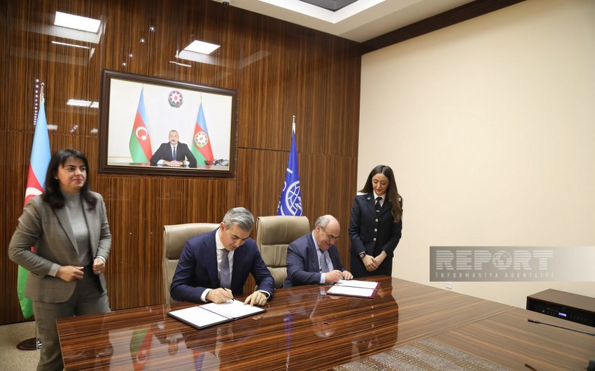 Azerbaijan’s State Migration Service, IOM ink co-op memo