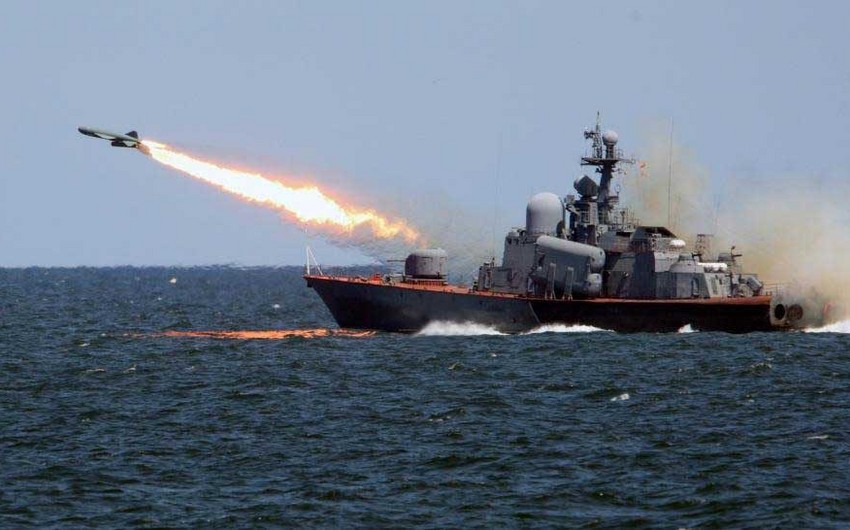 Iran launches military training in the Caspian Sea
