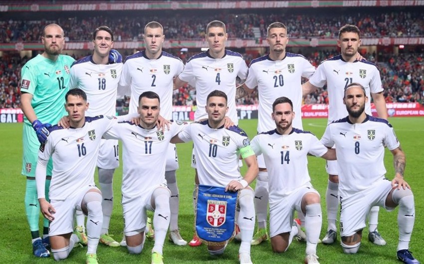 DÇ-2022: Serbiya Futbol İttifaqı siyasi şüarlara görə cərimələnib