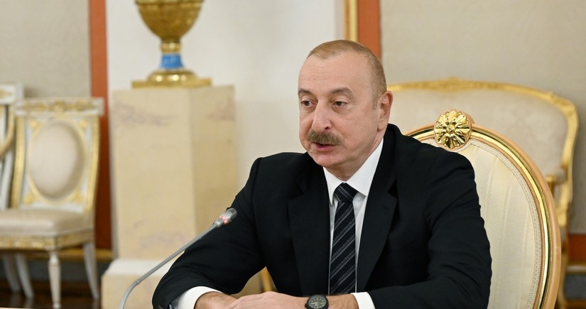 President of Azerbaijan: Projects planned between Azerbaijan and Russia require constant attention and oversight