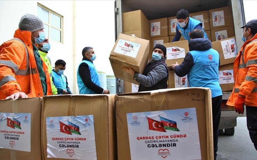 Турция отправила очередную помощь Азербайджану 