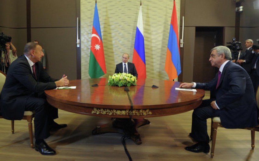 Президенты Азербайджана, РФ и Армении договорились продолжать переговоры по Карабаху