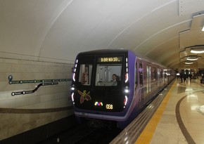 Bakı metrosunda qatarların hərəkəti ləngiyib