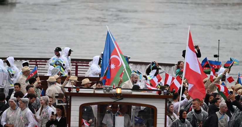 Paris 2024 Olympics: Azerbaijani athletes join Parade of Nations