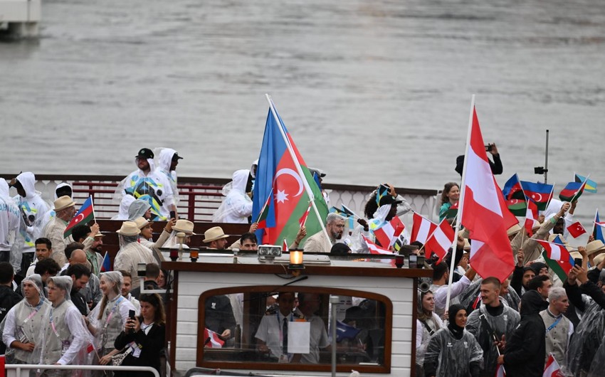 Paris 2024 Olympics: Azerbaijani athletes join Parade of Nations