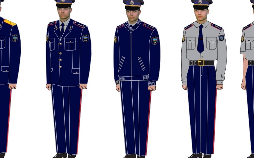 Azerbaijani police change warm uniform to summer wear today