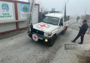 ICRC vehicles move freely from Khankandi to Lachin