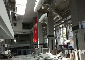 Turkish Parliament building after explosion - PHOTO REPORT