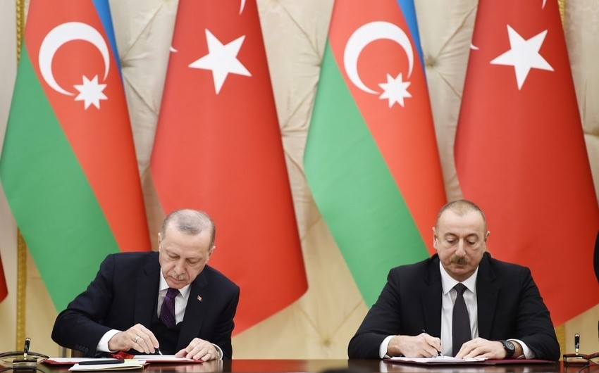 Подписаны азербайджано-турецкие документы - ОБНОВЛЕНО