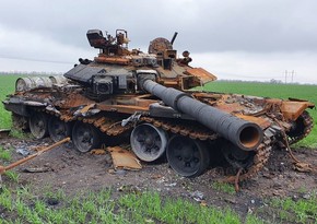 Ukrayna Baş Qərargahı: Son sutkada Rusiyanın daha 12 tankı məhv edilib