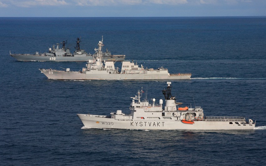 Службы береговой охраны Грузии и Турции провели совместные морские учения