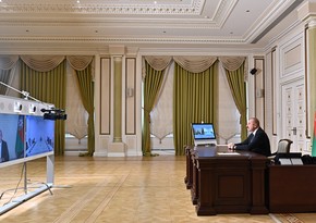 President Ilham Aliyev meets with Speaker of Montenegrin Parliament in video format