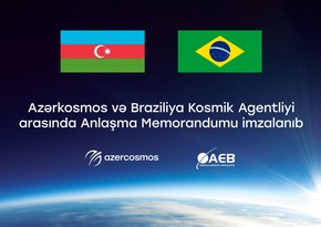 Азеркосмос и Бразильское космическое агентство подписали меморандум