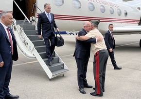 Turkish minister of national defense arrives in Baku