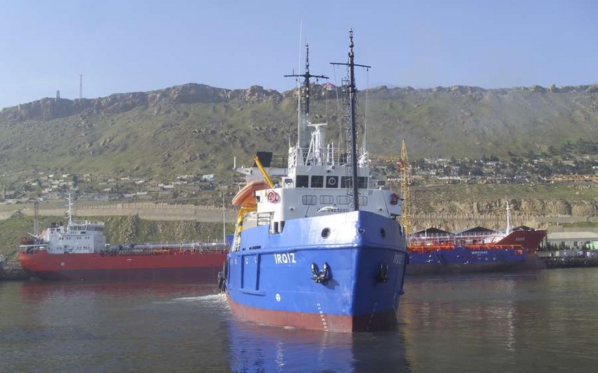 Отремонтировано буксирно-снабженческое судно İrgiz ASCO