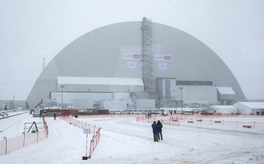Над Чернобыльской АЭС установлена новая защитная арка
