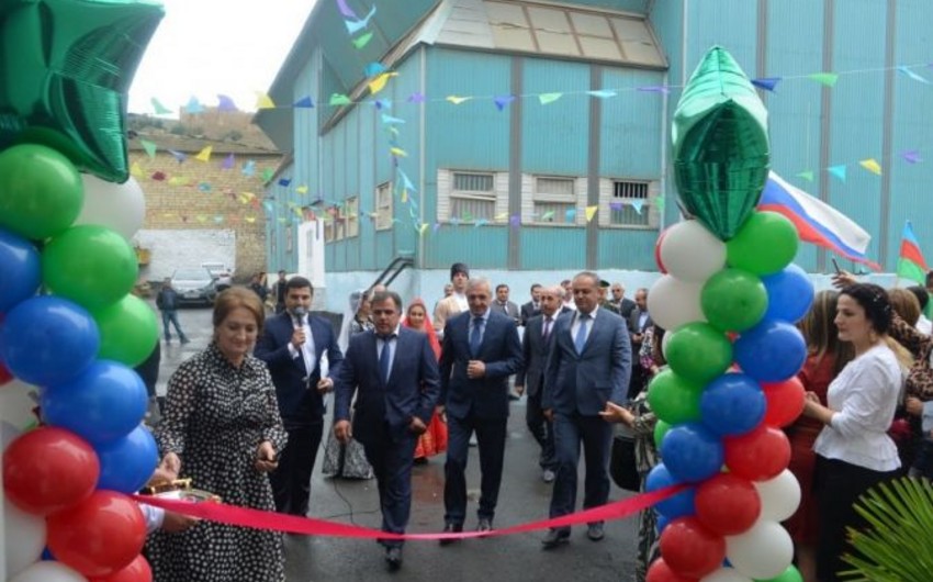 ​Opening of a school reconstructed with Heydar Aliyev Foundation’s support takes place in Derbent