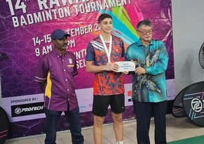 Azərbaycan badmintonçusu Malayziyada bürünc medal qazanıb