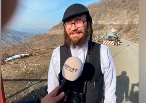 Journalist from US: No blockade on Lachin road