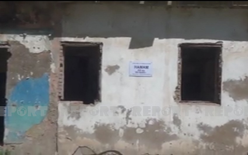 В Сабирабаде 122-летняя баня находится на грани разрушения