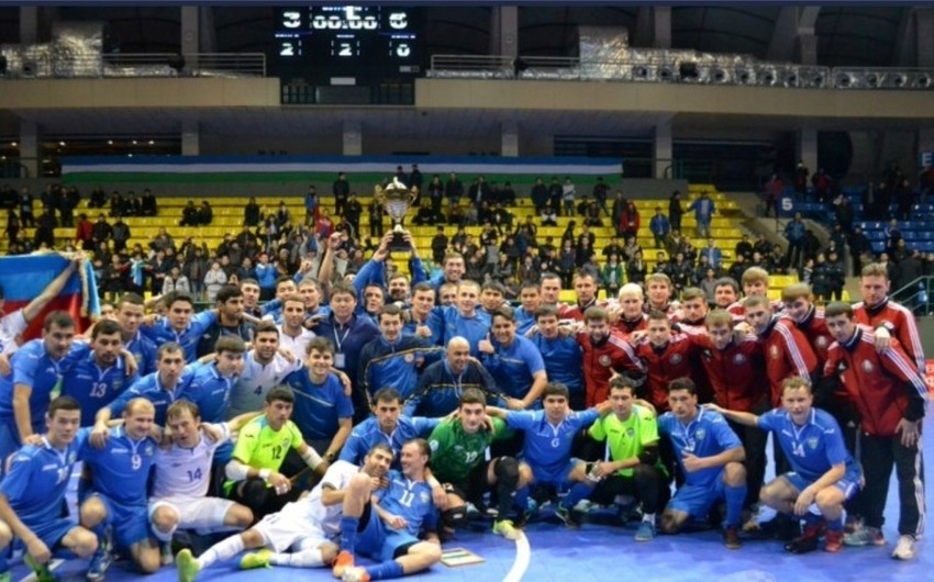 Azərbaycan milli komandası Daşkənd Kubokunda ikinci yeri tutub