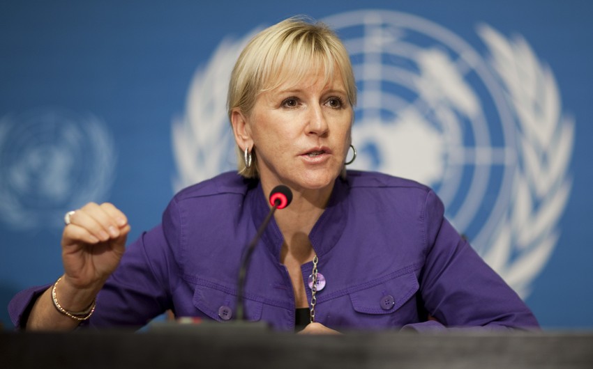 Swedish FM offers to host a meeting of women representatives of Azerbaijani and Armenian communities of NK