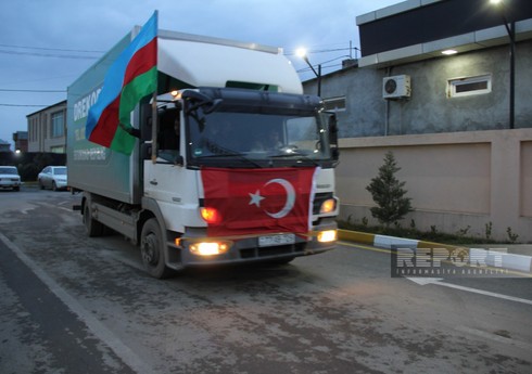 Из Джалилабада отправлено 16 грузовиков с гумпомощью для пострадавших от землетрясения в Турции