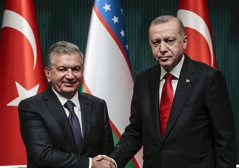 Эрдоган встретился с президентом Узбекистана