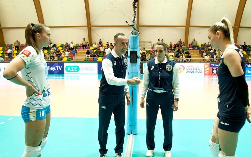 Azerbaijan women's national volleyball team loses to Slovenia 