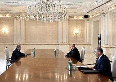 Ильхам Алиев принял директора Федеральной службы безопасности России