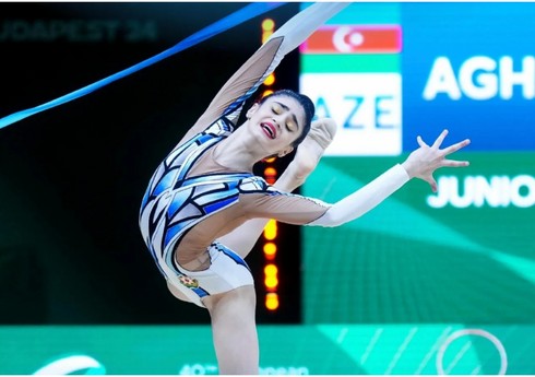 Азербайджанская гимнастка вышла в финал Международных спортивных игр 