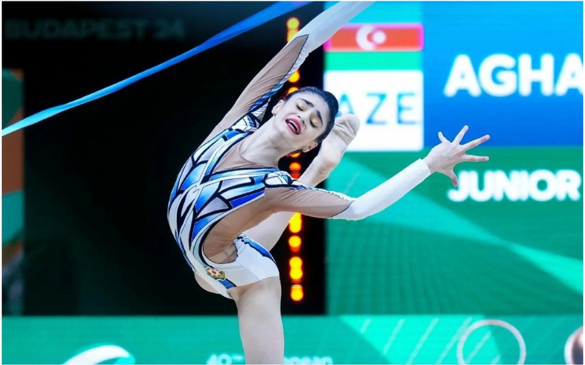 Азербайджанская гимнастка вышла в финал Международных спортивных игр Дети Азии